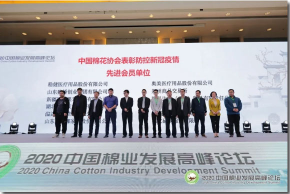 李家强先生出席2020中国棉花产业发展峰会并致辞