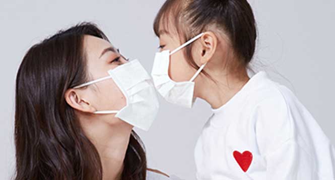 ¿Cuál es el material de la máscara médica para niños?