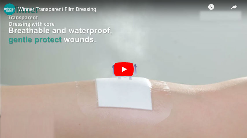 Apósito de película透明，产品para el cuidado de heridas apósito de película透明，产品para el cuidado de heridas